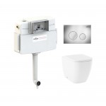 SET Унитаз приставной Lavinia Boho One с инсталляцией-бачком Relfix 77060221 (4 в 1) SET Унитаз приставной Lavinia Boho One с инсталляцией-бачком Relfix 77060221 (4 в 1)